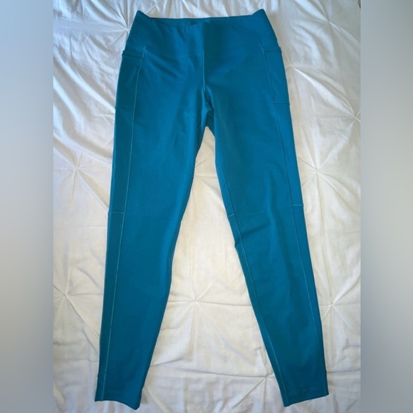 Mountain Hardwear Women’s Active Stretch Tight Leggings In “Vinson Blue” SIZE M - Picture 5 of 10